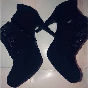 Suede Booties
